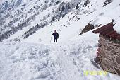Scialpinistiche con neve molle alla Baita Corte Alta il 18, in Cima Timogno il 24 marzo 2010 -  FOTOGALLERY